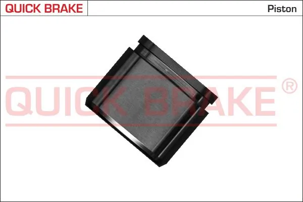 Piston, brake caliper